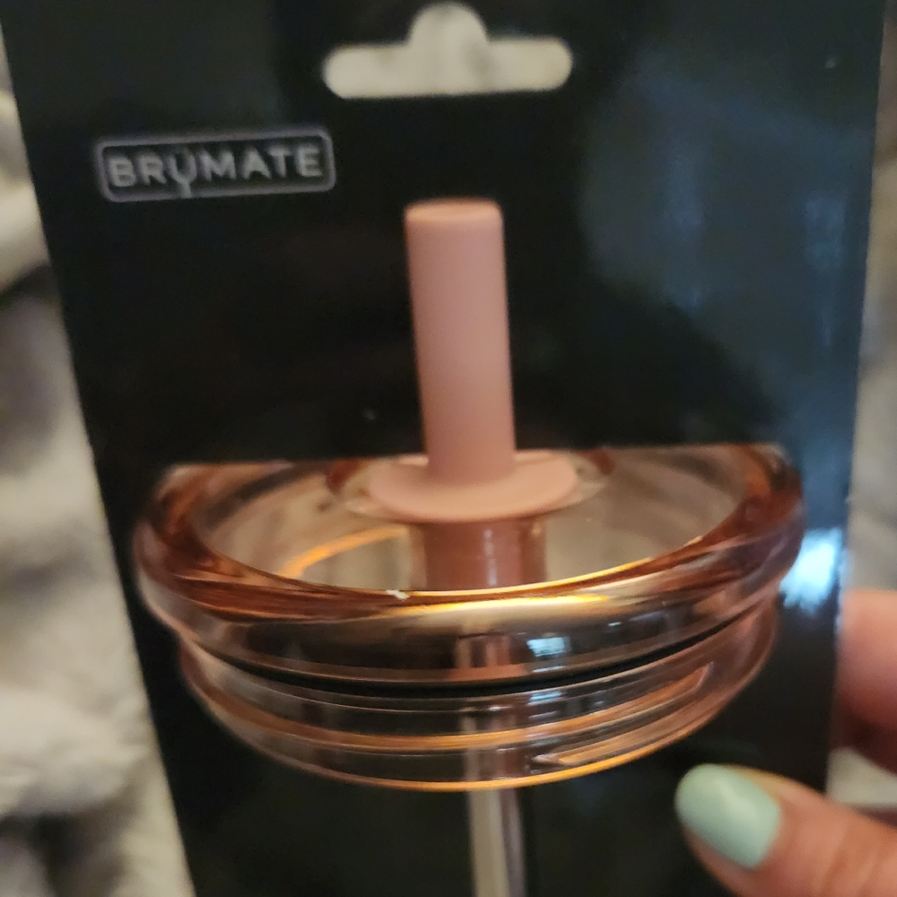 Brumate straw lid